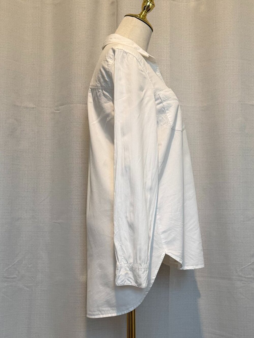 Madewell White Button-Down Shirt - Picture 4 of 9